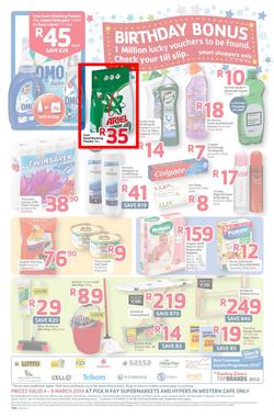 Pick N Pay Western Cape : Birthday (4 Mar - 9 Mar 2014), page 4