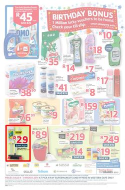 Pick N Pay Western Cape : Birthday (4 Mar - 9 Mar 2014), page 4