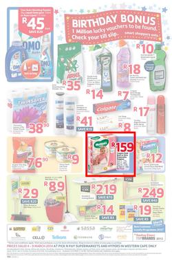 Pick N Pay Western Cape : Birthday (4 Mar - 9 Mar 2014), page 4