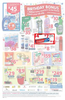 Pick N Pay Eastern Cape : Birthday (4 Mar - 9 Mar 2014), page 4