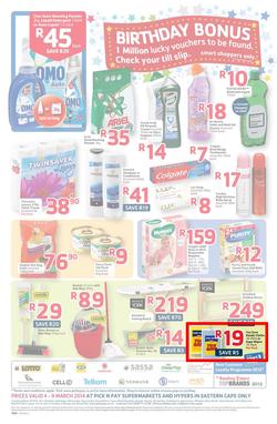 Pick N Pay Eastern Cape : Birthday (4 Mar - 9 Mar 2014), page 4