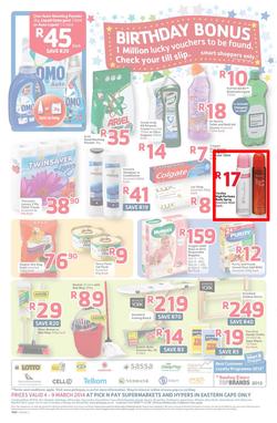 Pick N Pay Eastern Cape : Birthday (4 Mar - 9 Mar 2014), page 4
