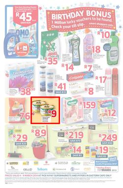 Pick N Pay Eastern Cape : Birthday (4 Mar - 9 Mar 2014), page 4