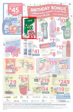 Pick N Pay Eastern Cape : Birthday (4 Mar - 9 Mar 2014), page 4
