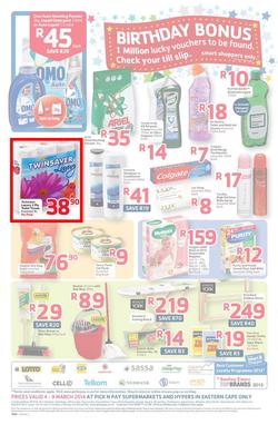 Pick N Pay Eastern Cape : Birthday (4 Mar - 9 Mar 2014), page 4