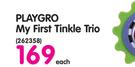 Playgro My First Tinkle Trio-Each