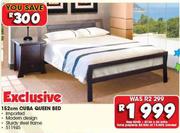 Exclusive 152cm Cuba Queen Bed
