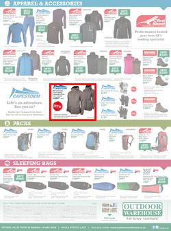 Outdoor Warehouse : Great Deals (13 Mar - 4 May 2014), page 4