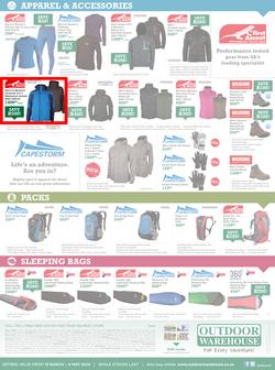 Outdoor Warehouse : Great Deals (13 Mar - 4 May 2014), page 4