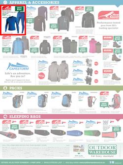 Outdoor Warehouse : Great Deals (13 Mar - 4 May 2014), page 4