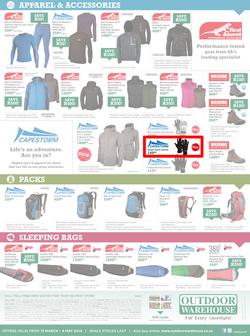 Outdoor Warehouse : Great Deals (13 Mar - 4 May 2014), page 4