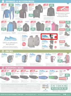 Outdoor Warehouse : Great Deals (13 Mar - 4 May 2014), page 4