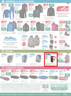 Outdoor Warehouse : Great Deals (13 Mar - 4 May 2014), page 4