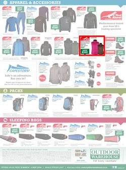 Outdoor Warehouse : Great Deals (13 Mar - 4 May 2014), page 4
