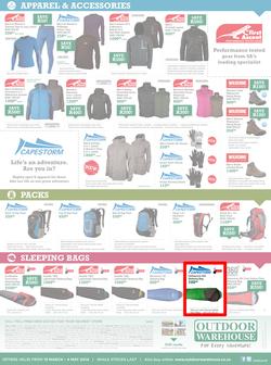 Outdoor Warehouse : Great Deals (13 Mar - 4 May 2014), page 4