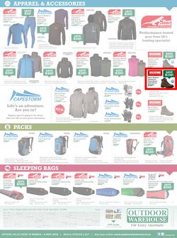 Outdoor Warehouse : Great Deals (13 Mar - 4 May 2014), page 4