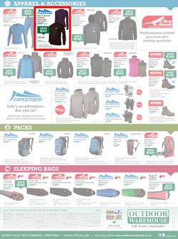 Outdoor Warehouse : Great Deals (13 Mar - 4 May 2014), page 4