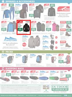 Outdoor Warehouse : Great Deals (13 Mar - 4 May 2014), page 4