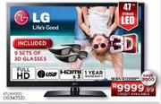 LG 47" LED  Tv