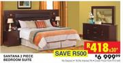 Santana 2 Piece Bedroom Suite