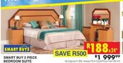 Smart Buy 2 Piece Bedroom Suite