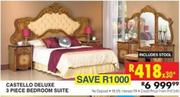 Castello Deluxe 3 Piece Bedroom Suite