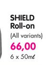 Shield Roll On(All Variants)-6x50ml