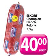 Eskort Champion French Polony-2.5kg