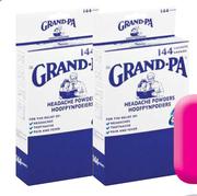 Grand-Pa Headache Powders-144's