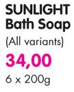 Sunlight Bath Soap(All Variants)-6x200G