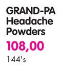 Grand-Pa Headache Powders-144's