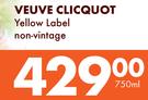 Veuve Clicquot Yellow Label Non-Vintage-750ml