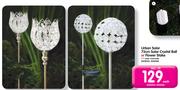 Urban Solar 73cm Solar Crystal Ball Or Flower Stake
