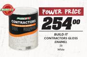 Build It Contractors Gloss White Enamel-5ltr