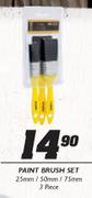 Paint Brush Set(25mm / 50mm / 75mm)-3Piece