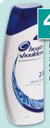 Head & Shoulders Sjampoe/Opknapper Verskeidenheid Elk-360/400Ml