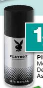 Playboy Men's Deodrant Assorted-150Ml