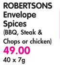 Robertsons Envelope Spices-40x7g