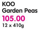 Koo Garden Peas-12x410g