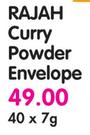 Rajah Curry Powder Envelope-40x7g