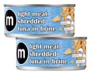 M Shredded Tuna In Brine-170g