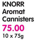 Knorr Aromat Cannister-10x75g