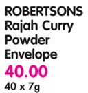 Robertsons Rajah Curry Powder Envelope-40x7g