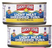 Lucky Star Shredded Tuna(Oil Or Water)-170g