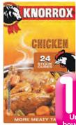 Knorrox Stock Cubes(All Flavours)-24's