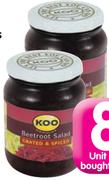 Koo Beetroot Grated Or Sliced-405g