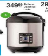 Platinum Digital Rice Cooker-5 Ltr