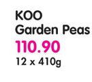 Koo Garden Peas-12x410g