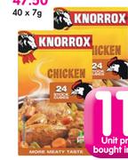 Knorrox Stock Cubes(All Flavours)-24's