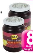 Koo Beetroot Grated Or Sliced-12x405g